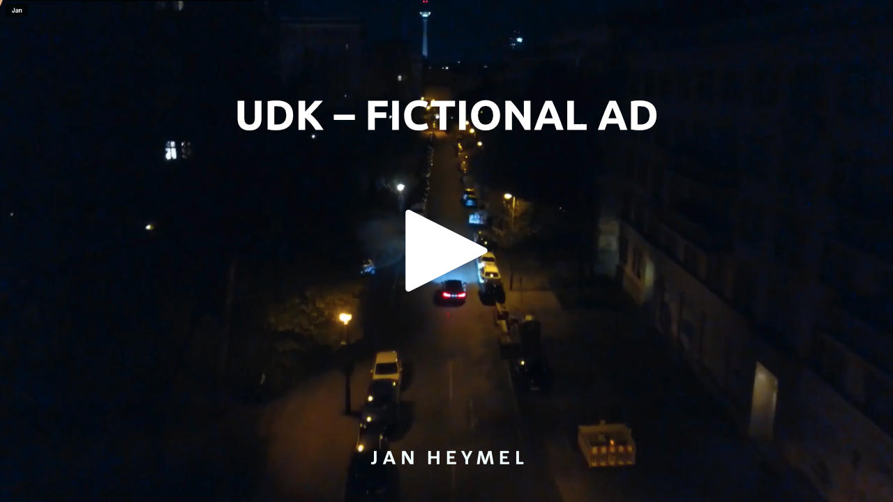 Show Reel: University project [Fictional Advertising film]