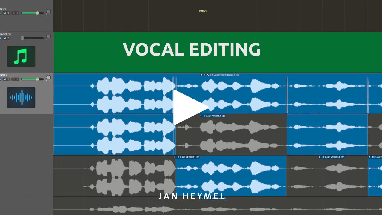 Show Reel: Audio Editing Example (Vocal)